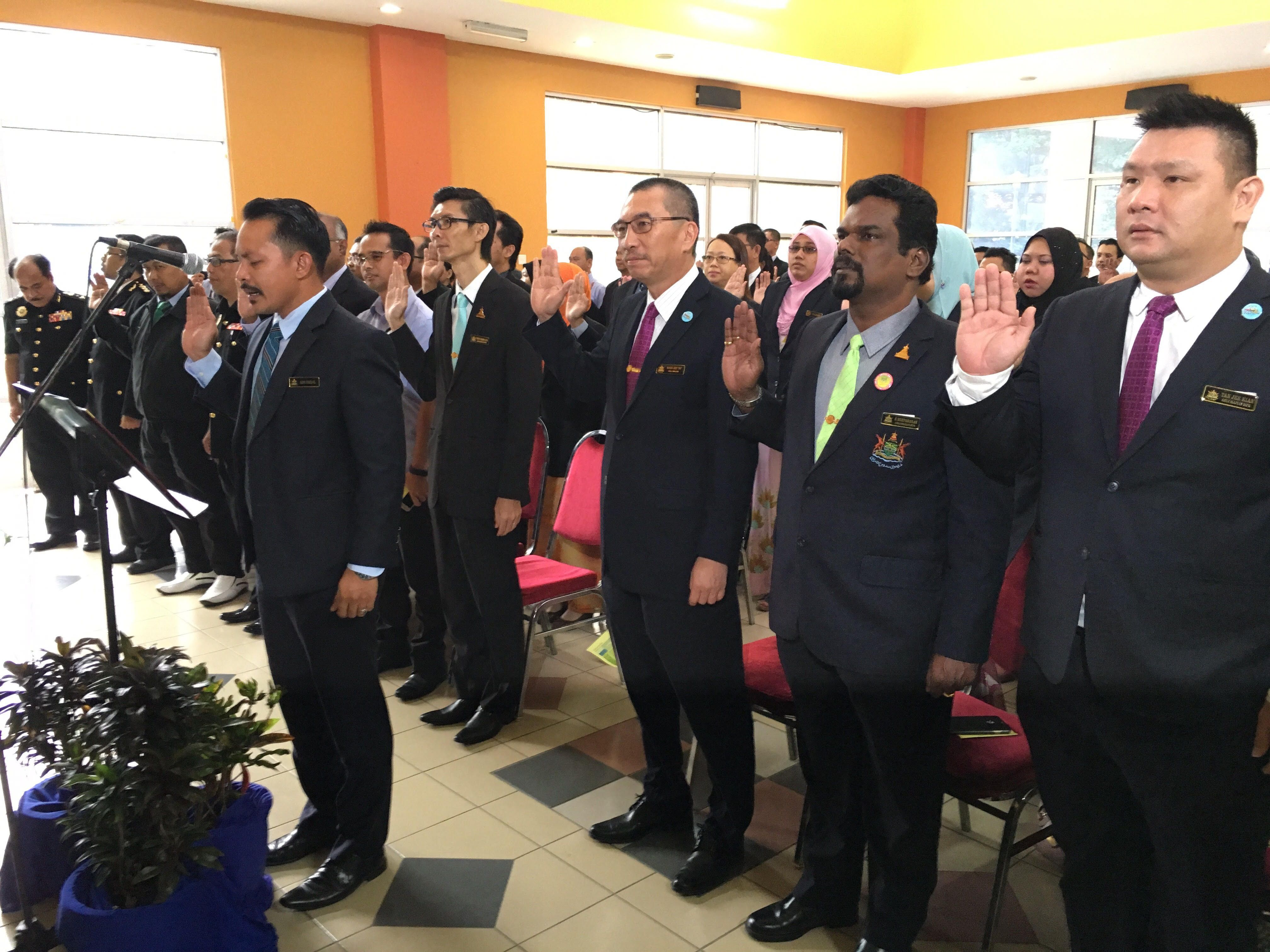 签署“反贪宣言”  巴生市会向贪污宣战