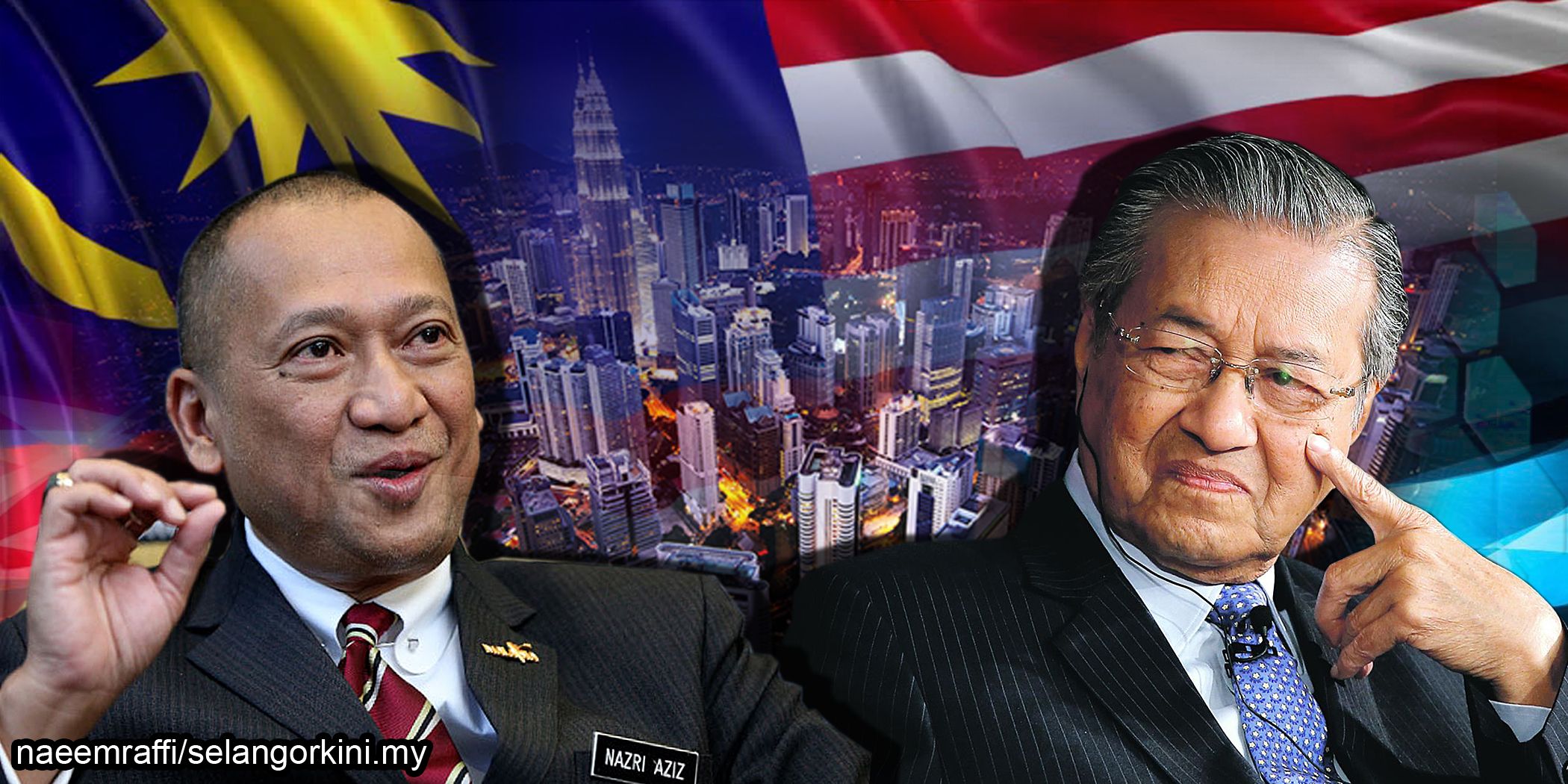 马哈迪纳兹里辩论会取消  阿兹敏：证明纳吉畏惧