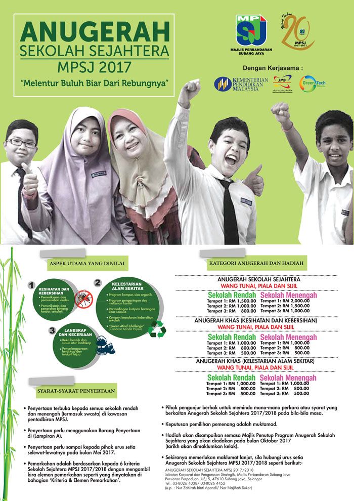 MPSJ organises Anugerah Sekolah Sejahtera