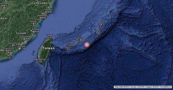 日本冲绳6级地震