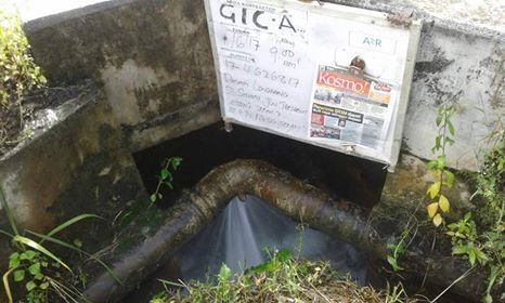 உலு லங்காட்-இல் தற்காலிக குடிநீர் தடங்கல்