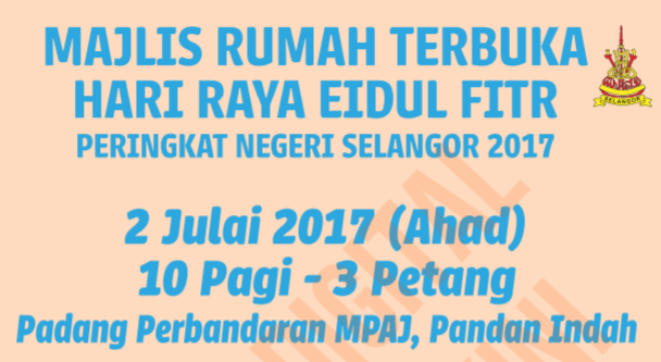 மாநில அரசாங்கத்தின் நோன்பு பெருநாள் திறந்த இல்ல நிகழ்வு 50,000 வருகையாளர்களை எட்டும்