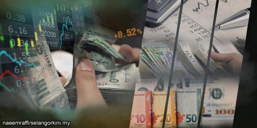 Ringgit rendah berbanding dolar AS