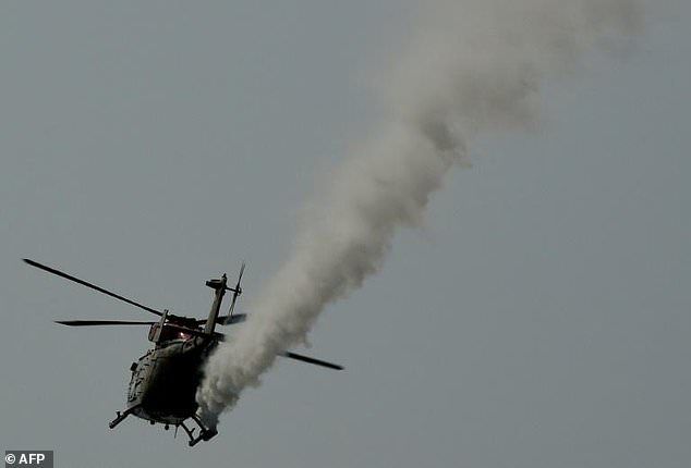 உதவிகள் அனுப்பும் இந்திய ராணுவ ஹெலிகாப்டர் காணாமல் போனது