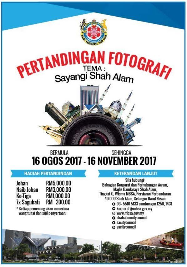 Love Shah Alam photography contest, stand a chance to win RM10,400