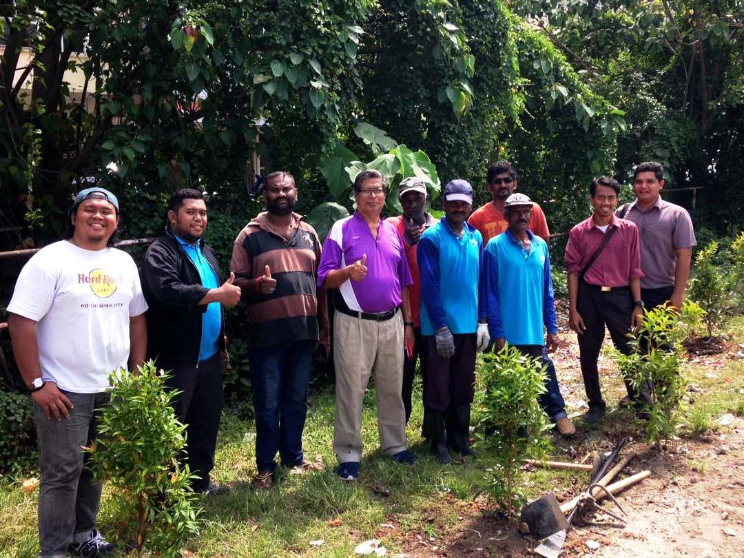 MPK plants trees to address illegal waste problem