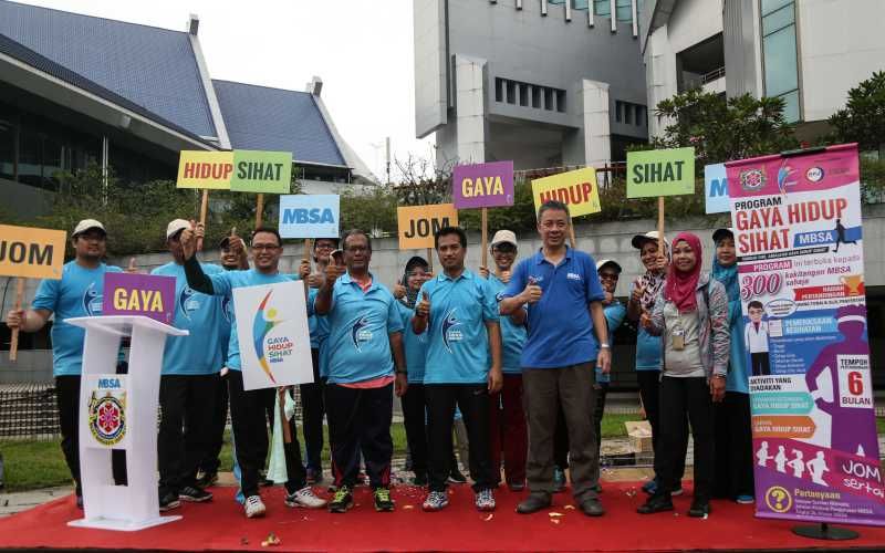  “我的健康生活”  提升莎阿南公仆体魄