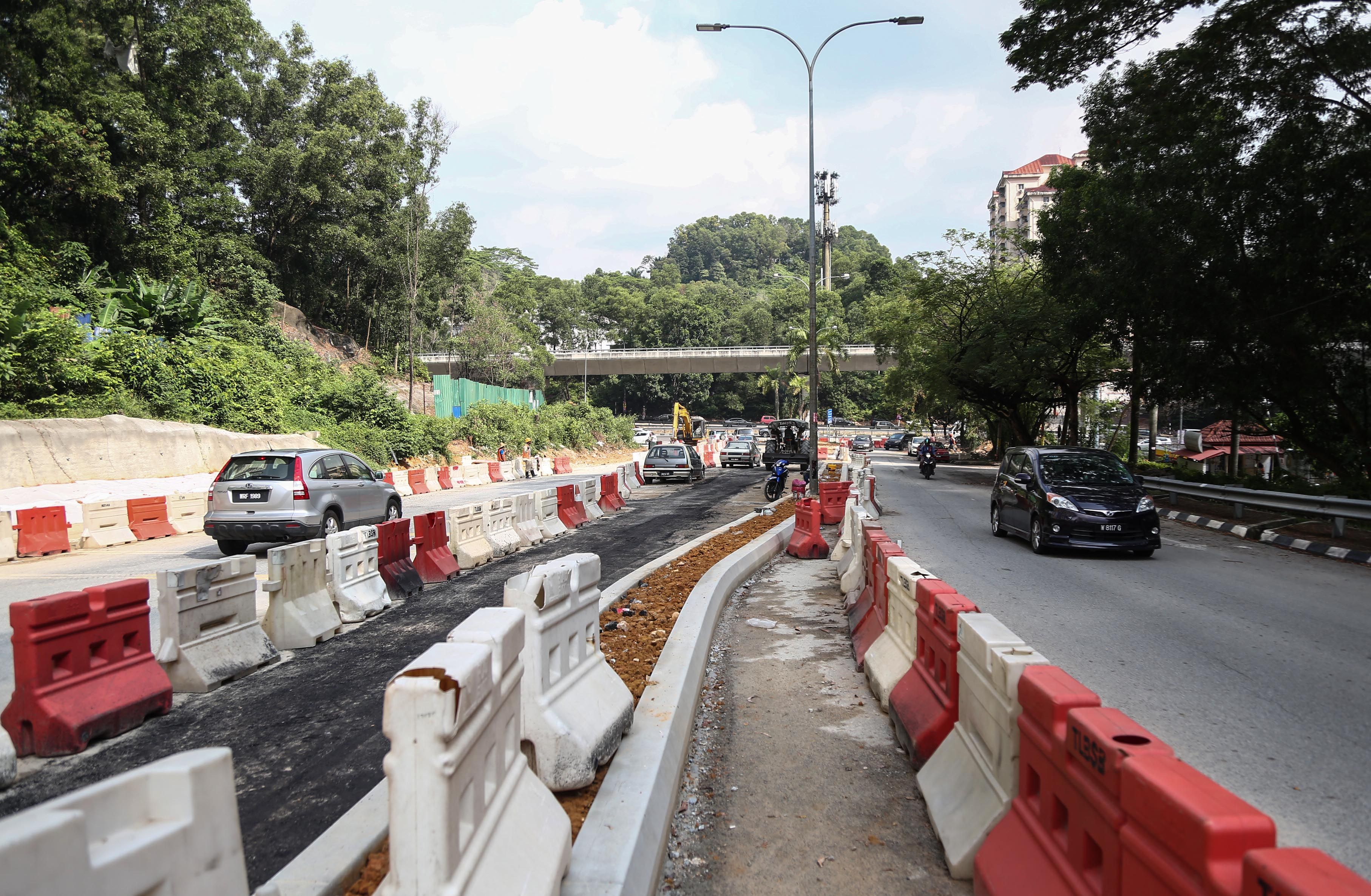 化解塞车及车祸  提升蒲种山庄南路