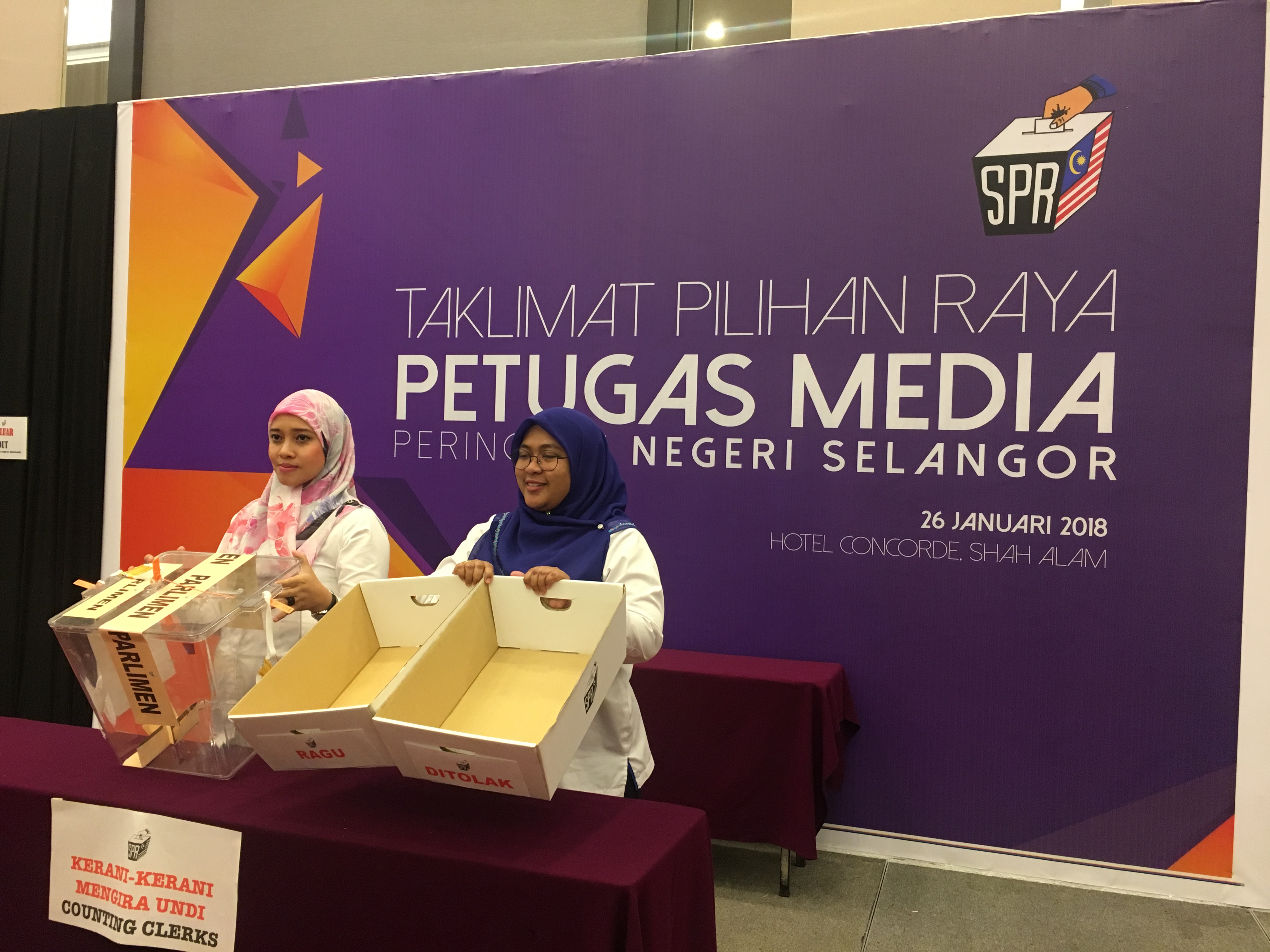 35,000 petugas SPR, sedia hadapi PRU14