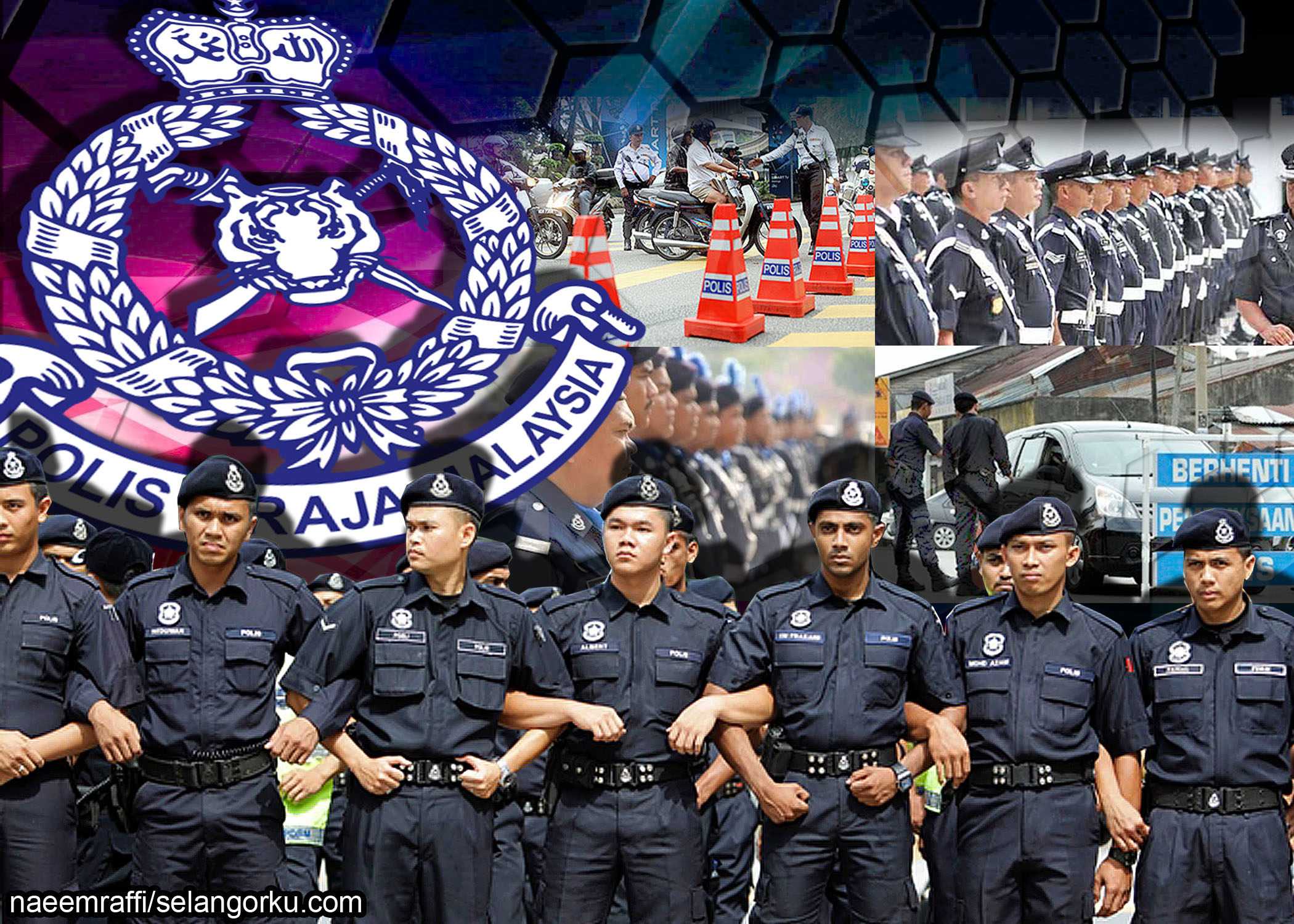 Polis umum tukar enam pegawai kanan berkuat kuasa 21 Sept