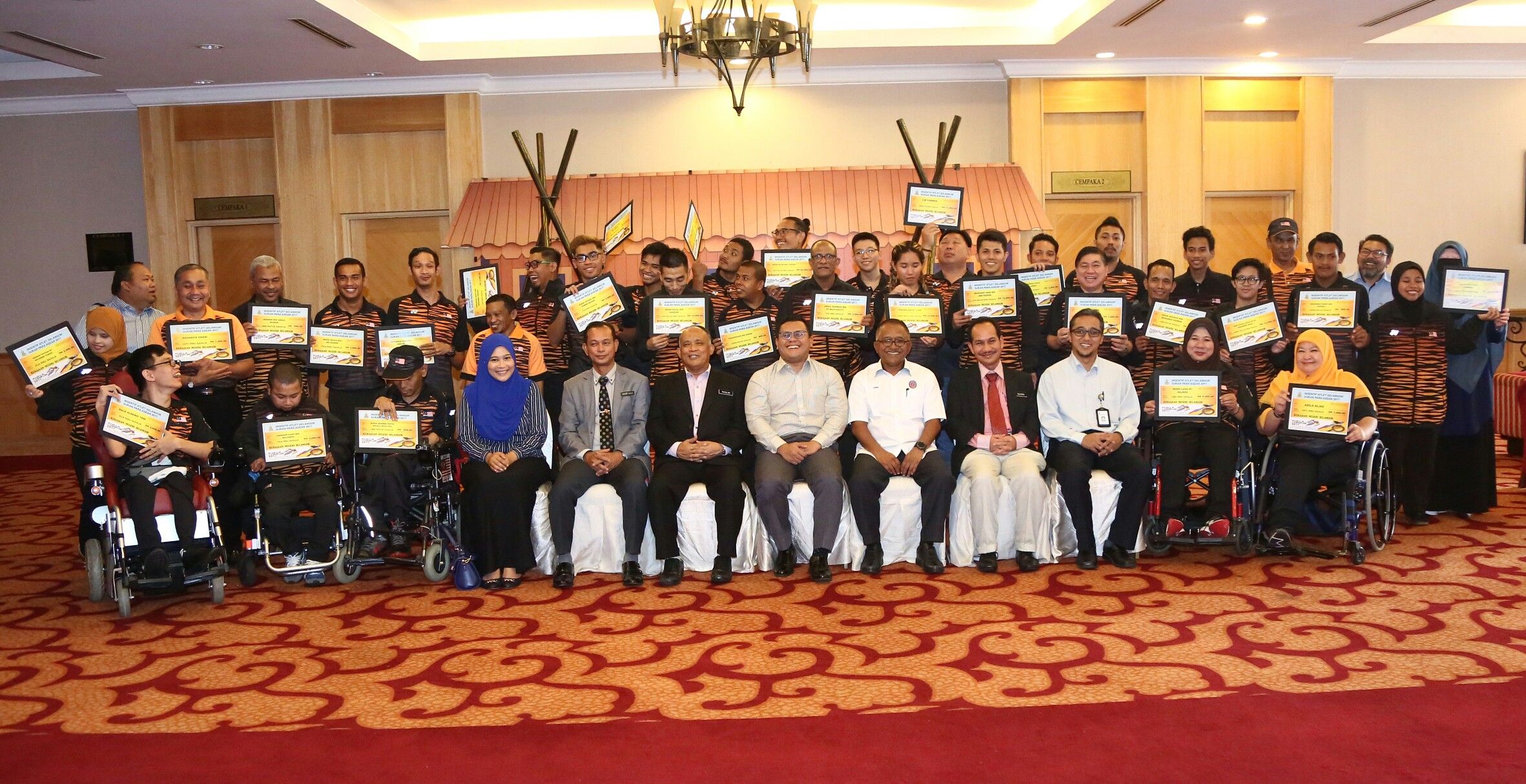 Insentif RM162,000 kepada 40 atlit Kejohanan Sukan Para Asean Ke-9 KL