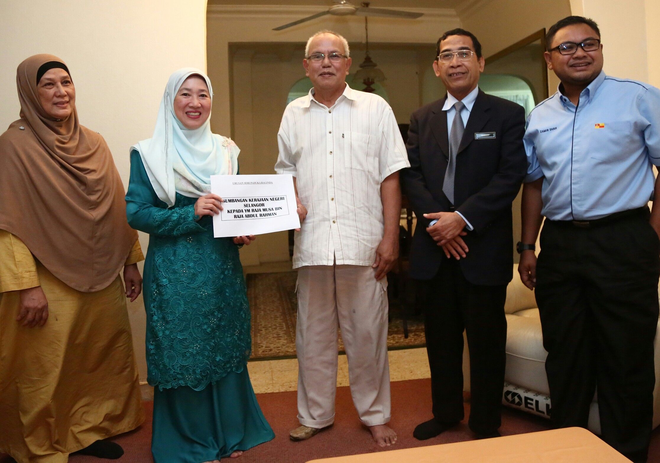 Veteran ATM terharu terima sumbangan RM10,000