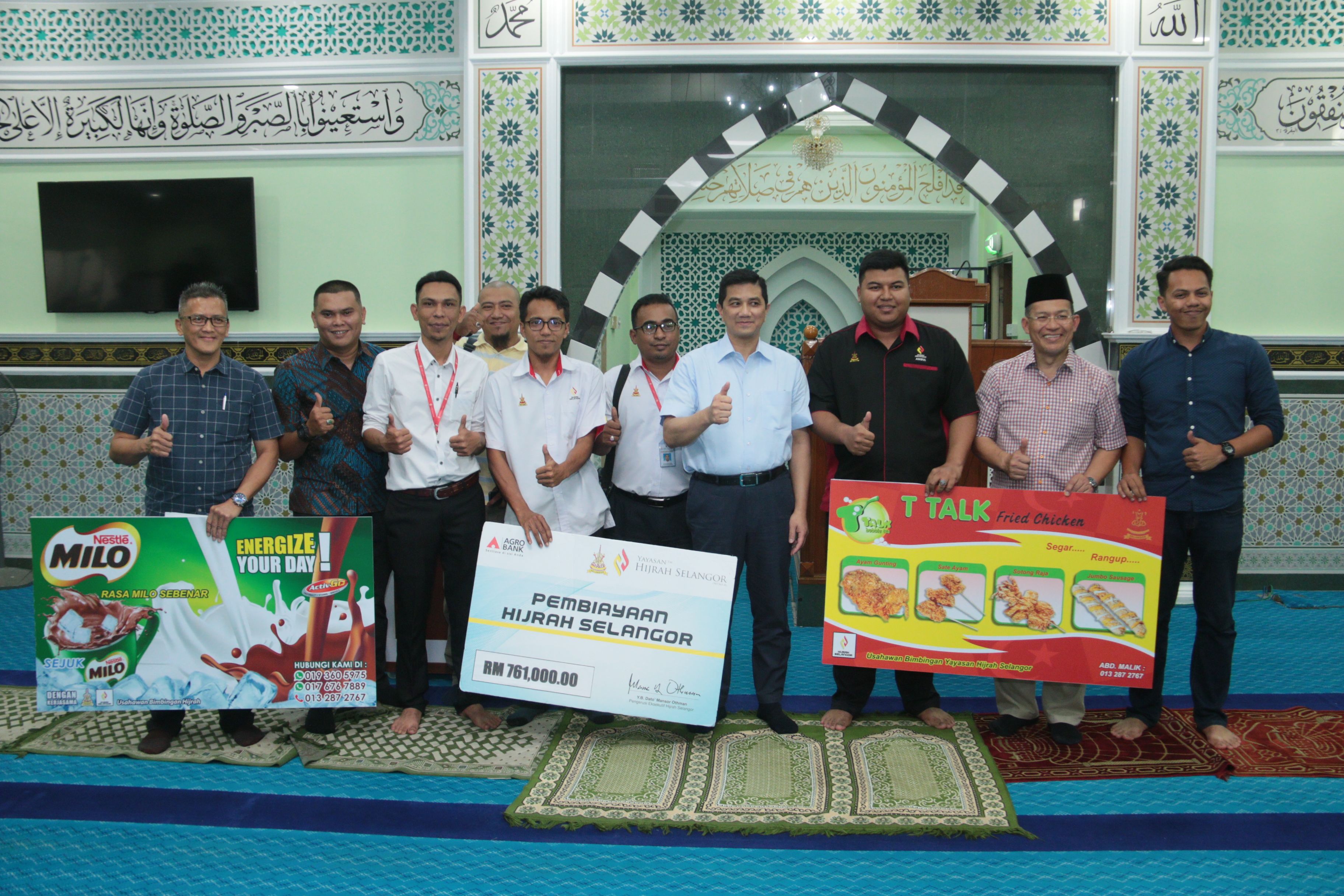 120 peniaga Hulu Kelang terima bantuan HIJRAH