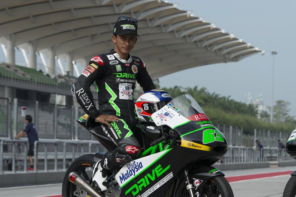 Zulfahmi bersaing dalam MotoGP 2018