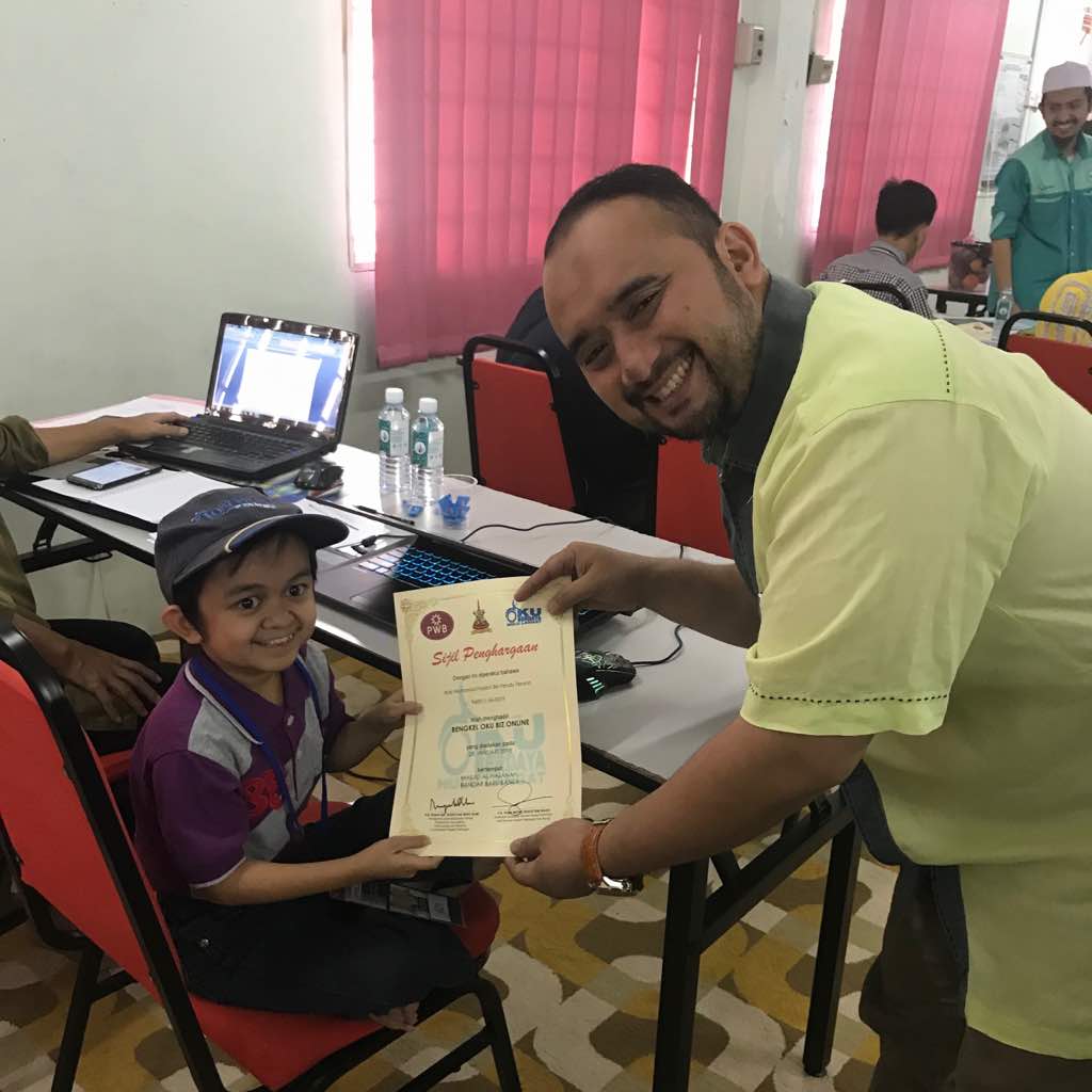 Bengkel OKU Bisnes Online PWB DUN Bangi tingkat kemahiran IT