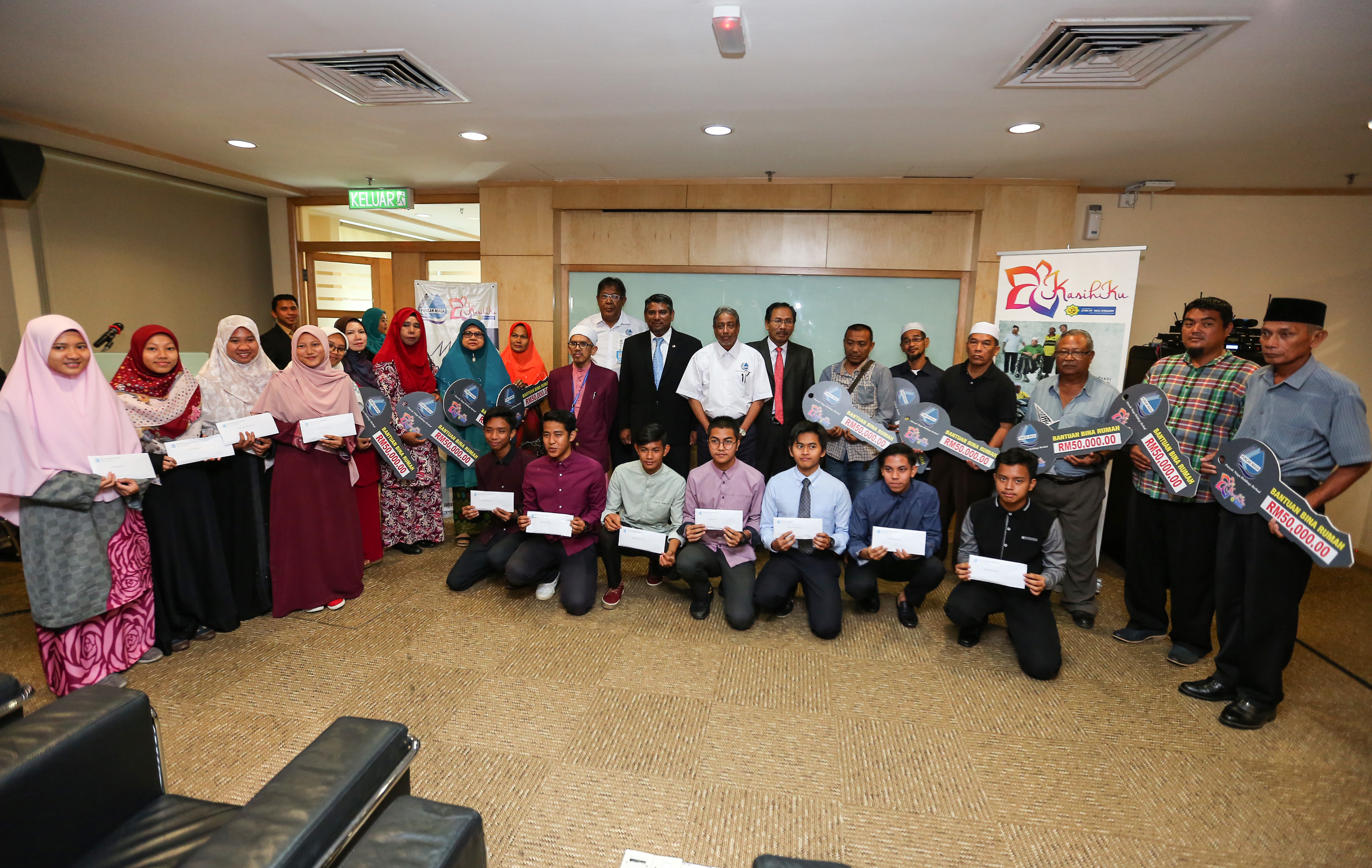 Puncak Niaga sertai Kasihku Zakat Selangor