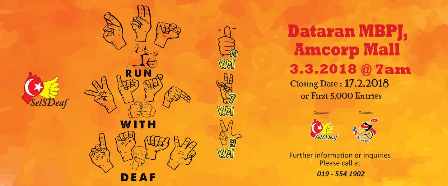 SelsDeaf Run with Deaf batal