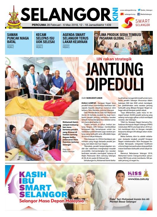 SelangorKini 28 Feb - 6 Mac 2018