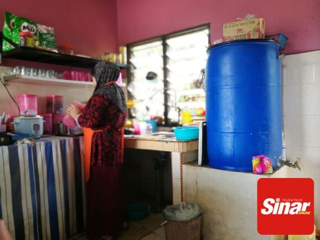 5 tahun masalah air, penduduk bina tangki sendiri