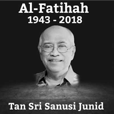 Tan Sri Sanusi Junid kembali ke rahmatullah