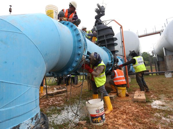Kerja pembaikan paip siap ikut jadual