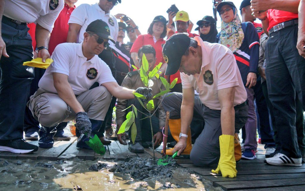 Sultan Selangor, Permaisuri cemar duli sertai Program Tanam Pokok Selangor