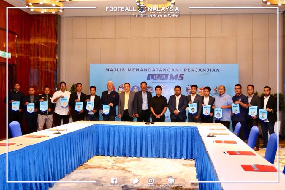 FMLLP dan 14 penganjur meterai perjanjian sertai Liga M5
