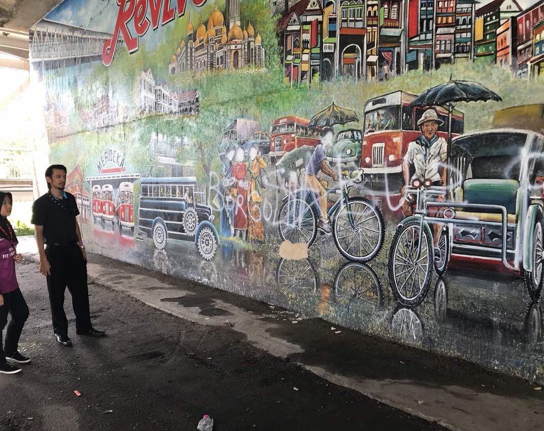 MPK kecewa vandelisme rosakkan mural Jambatan Kota