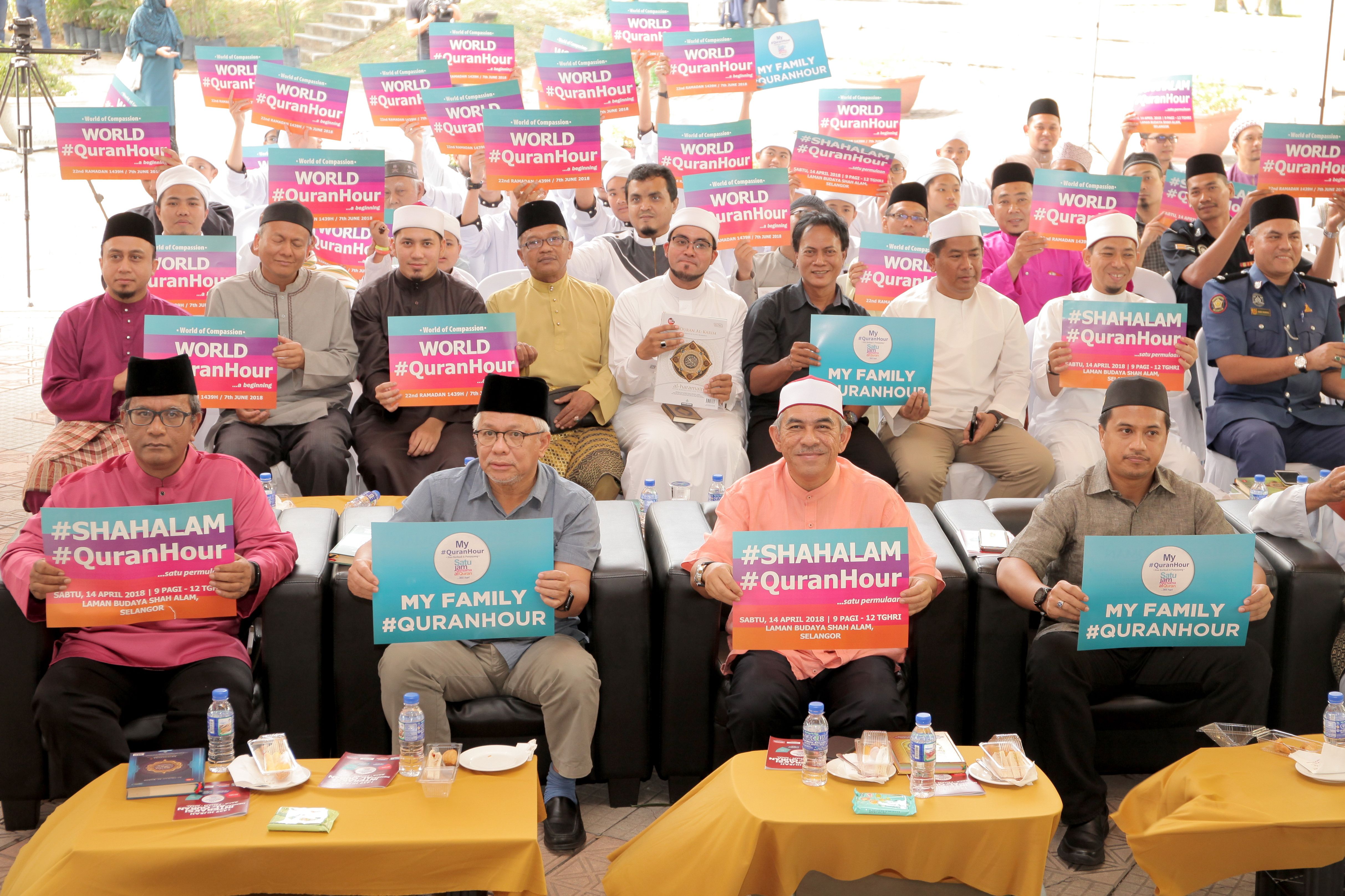 Shah Alam Quran Hour lahir masyarakat celik Al-Quran