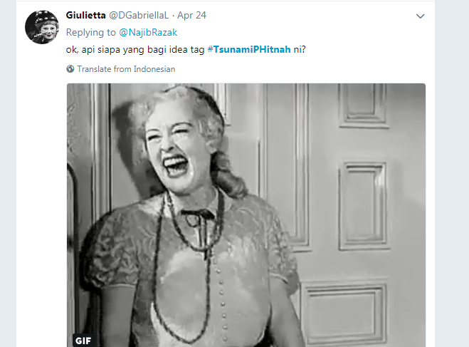 #TsunamiPHitnah: Najib kena 'troll' semula