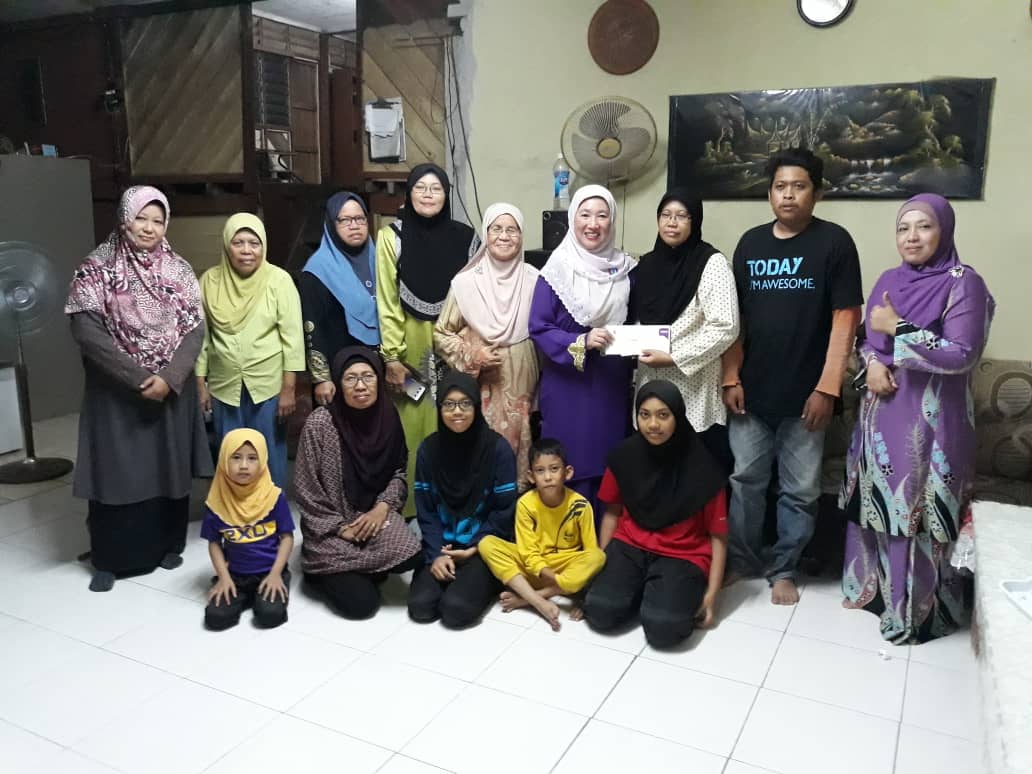 Ibu tunggal disantuni, ADN Sementa serah KISS