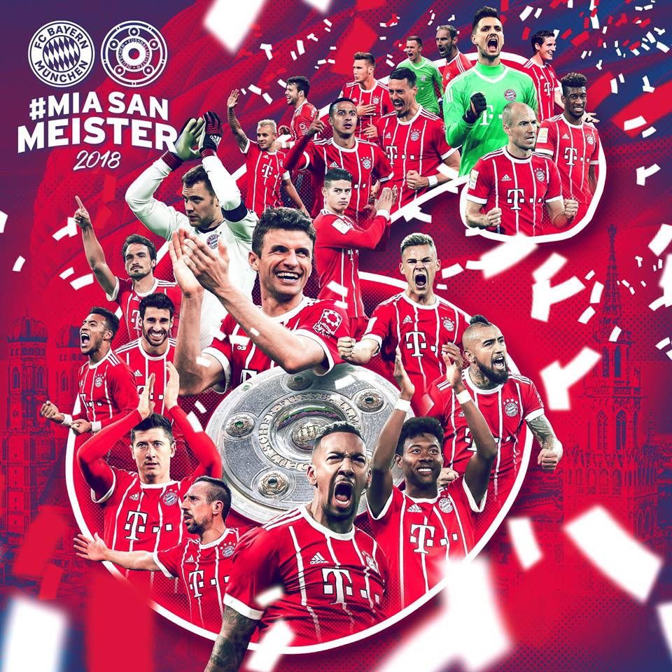 Juara Bundesliga sah milik Bayern Munich buat kali keenam berturut-turut