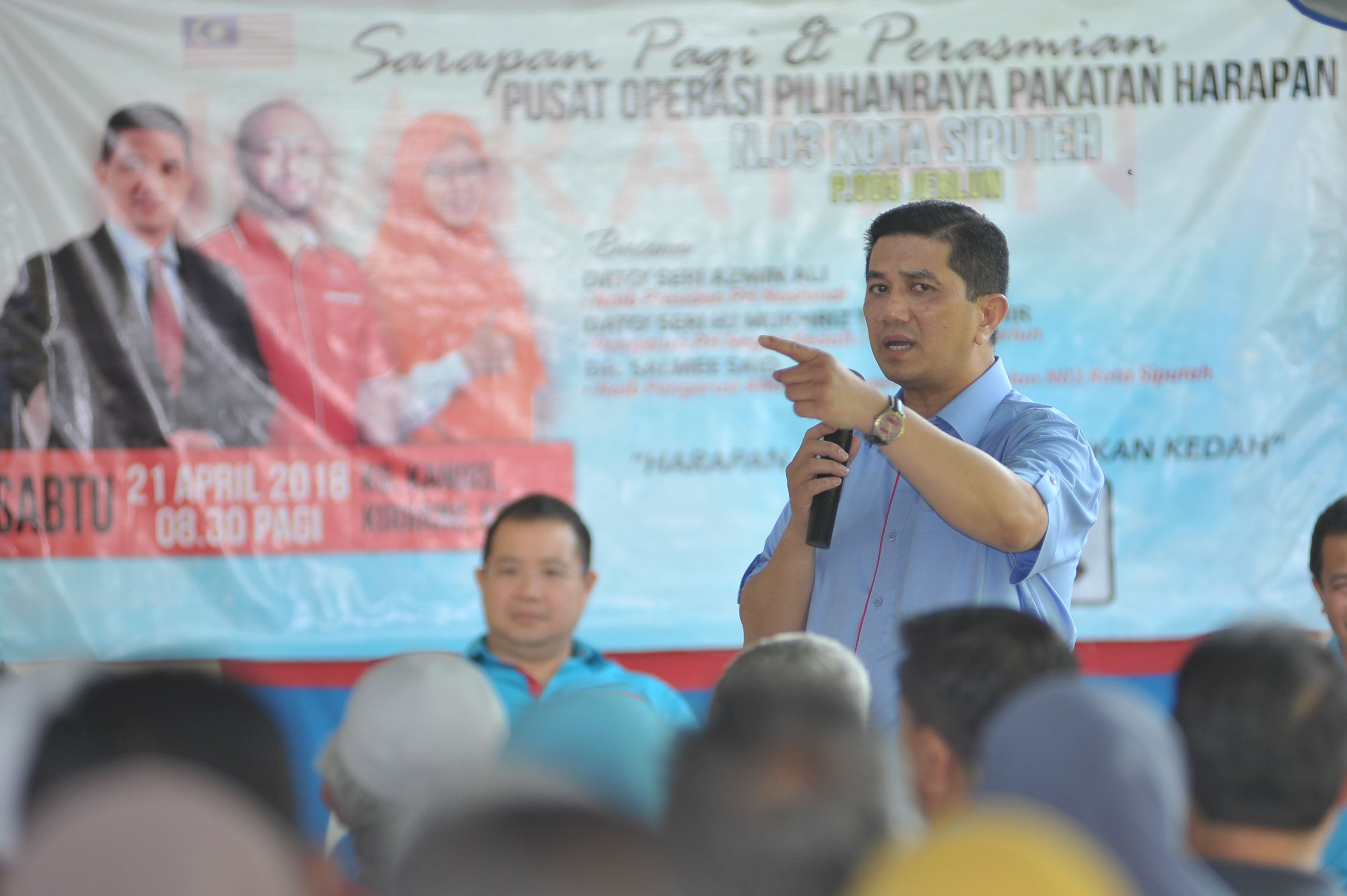 PAKATAN mahu ambilalih Putrajaya, atasi ketirisan negara