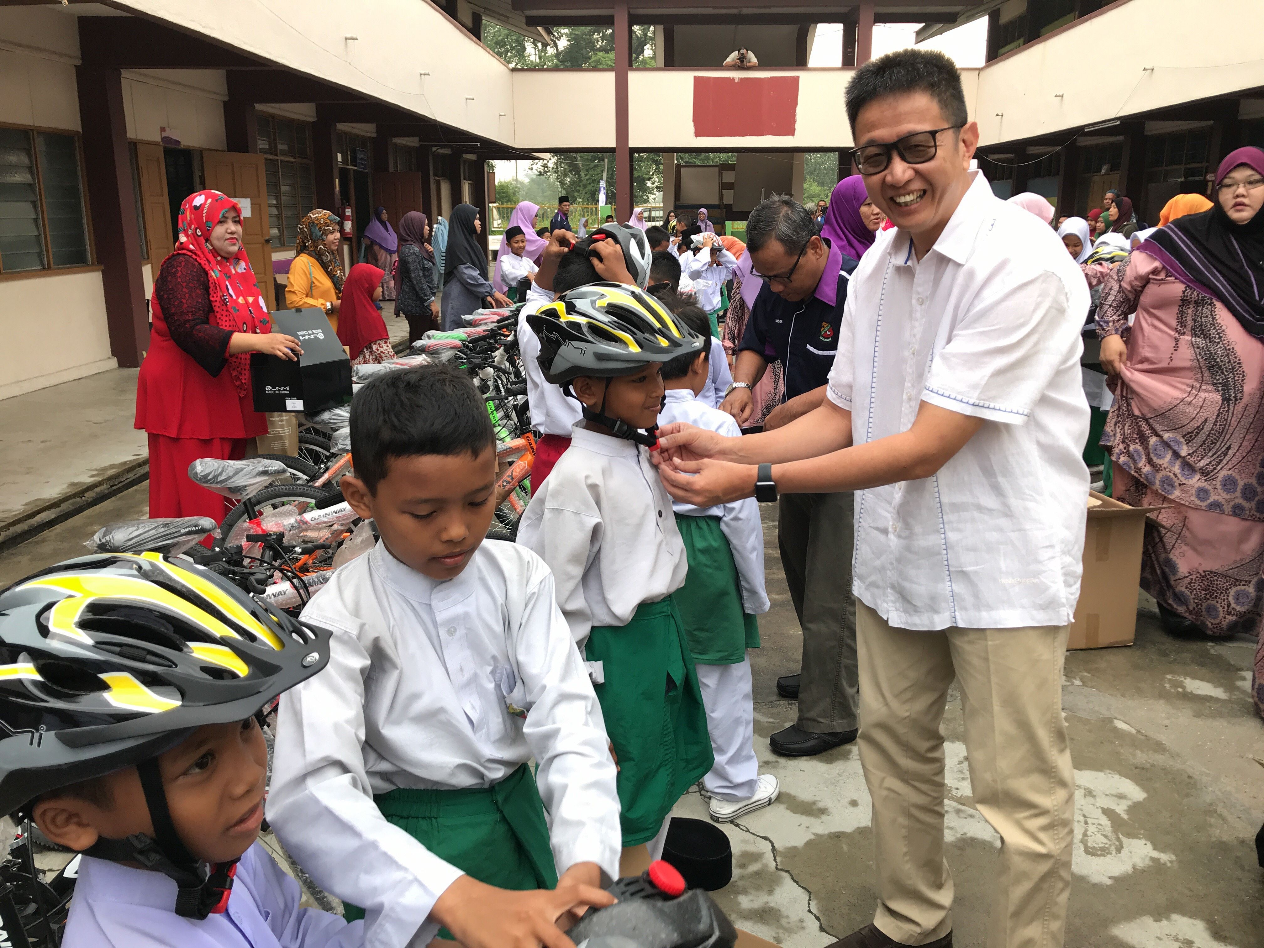 Basikal hadiah terakhir sebagai ADN Sungai Pinang