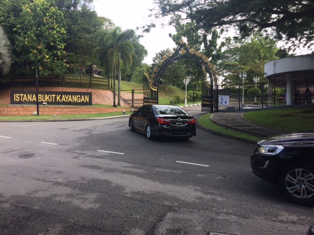 DSAI di Istana Bukit Kayangan mengadap Sultan Selangor