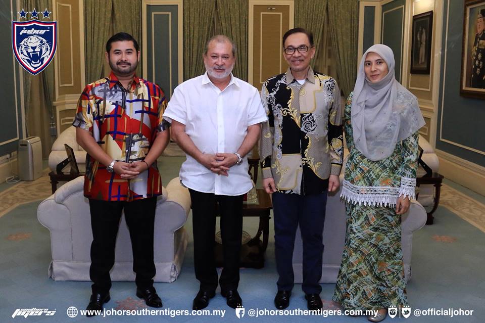 Anwar ucap terima kasih kesudian Sultan Johor terima mengadap
