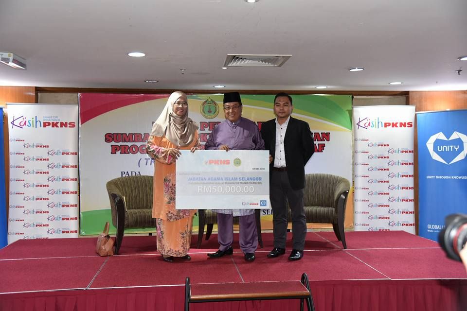 PKNS sumbang RM50,000 perkasa mualaf