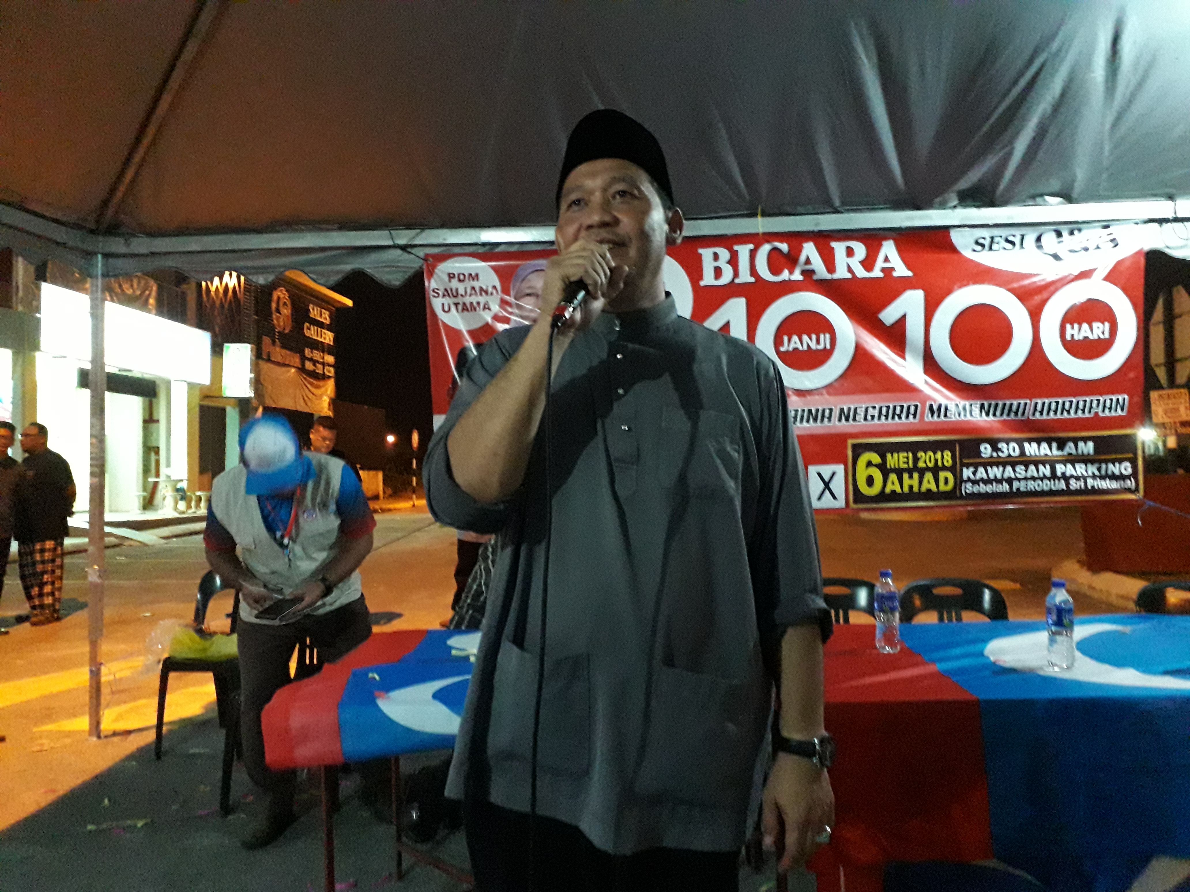 Khairuddin pegang teguh mandat rakyat jika menang