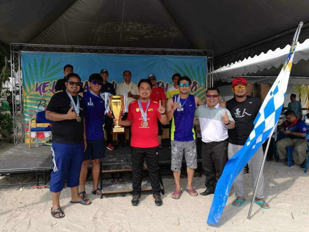MBSA ungguli Kejohanan Sukan Pantai PBBM 2018