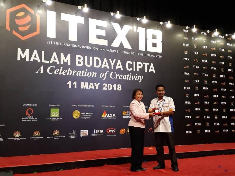 Ciptaan pensyarah UNISEL sumbang pingat di ITEX 2018