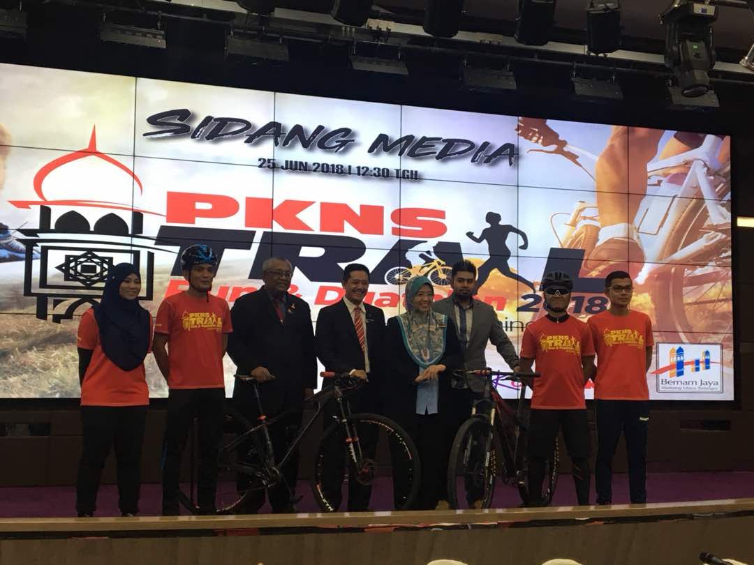 PKNS hosts Trail Run and Duathlon 2018 in Bernam Jaya