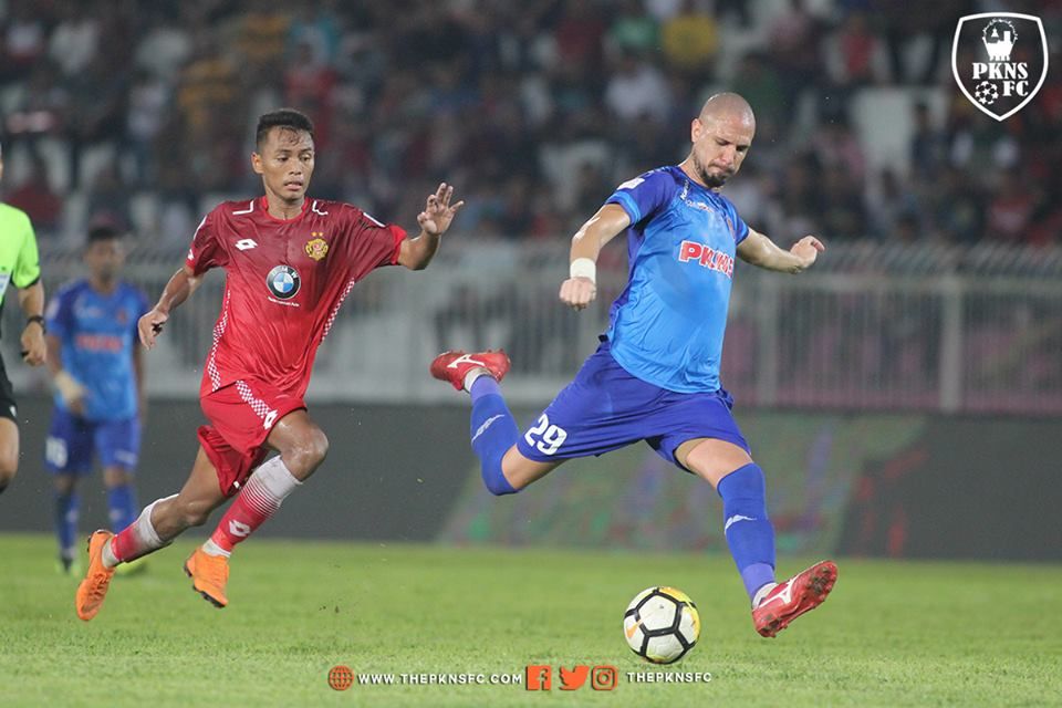 PKNS FC benam Kelantan di Kota Bharu