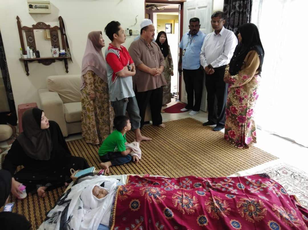 Exco ziarah keluarga Nor Syazrina Damia