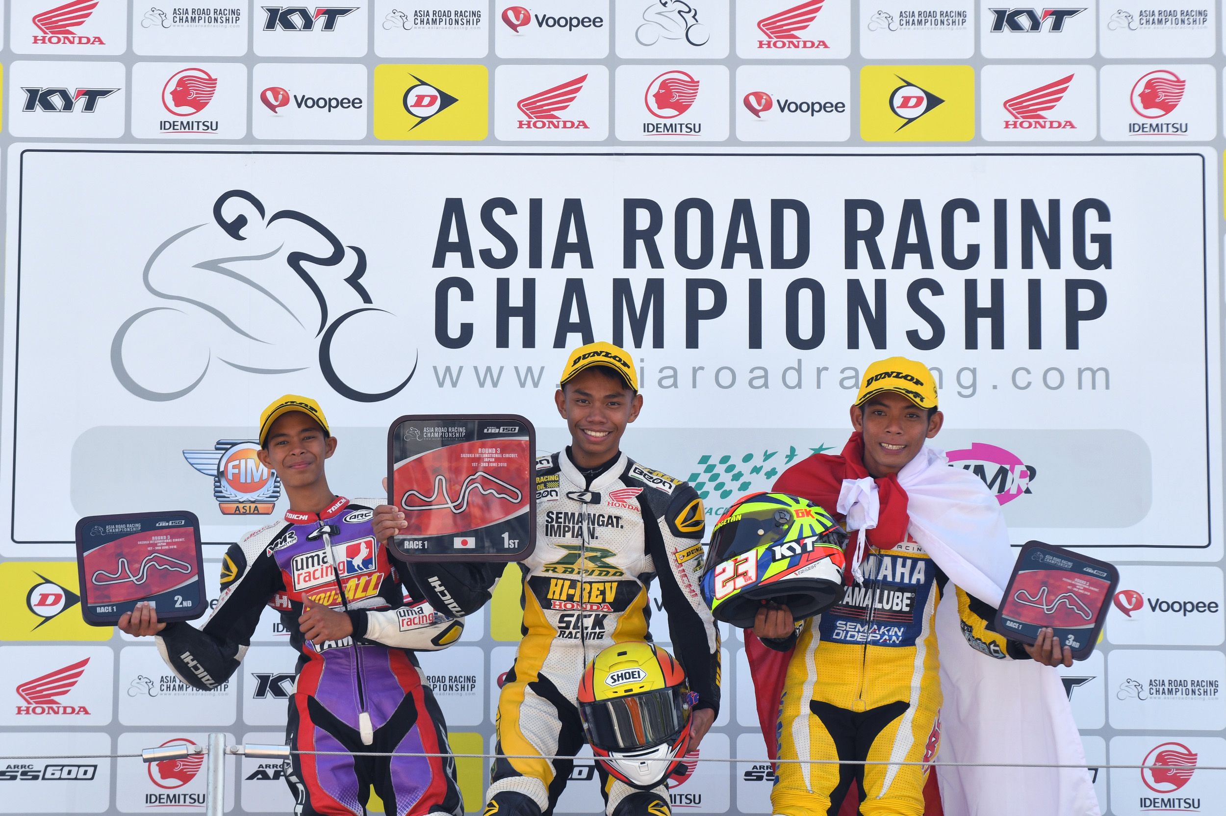 ARRC: Azlan, Helmi juara di Suzuka
