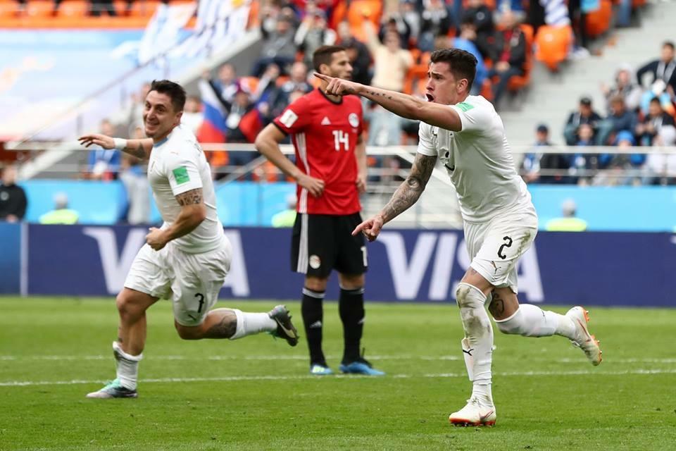 Gimenez bantu Uruguay sekat kekebalan Mesir