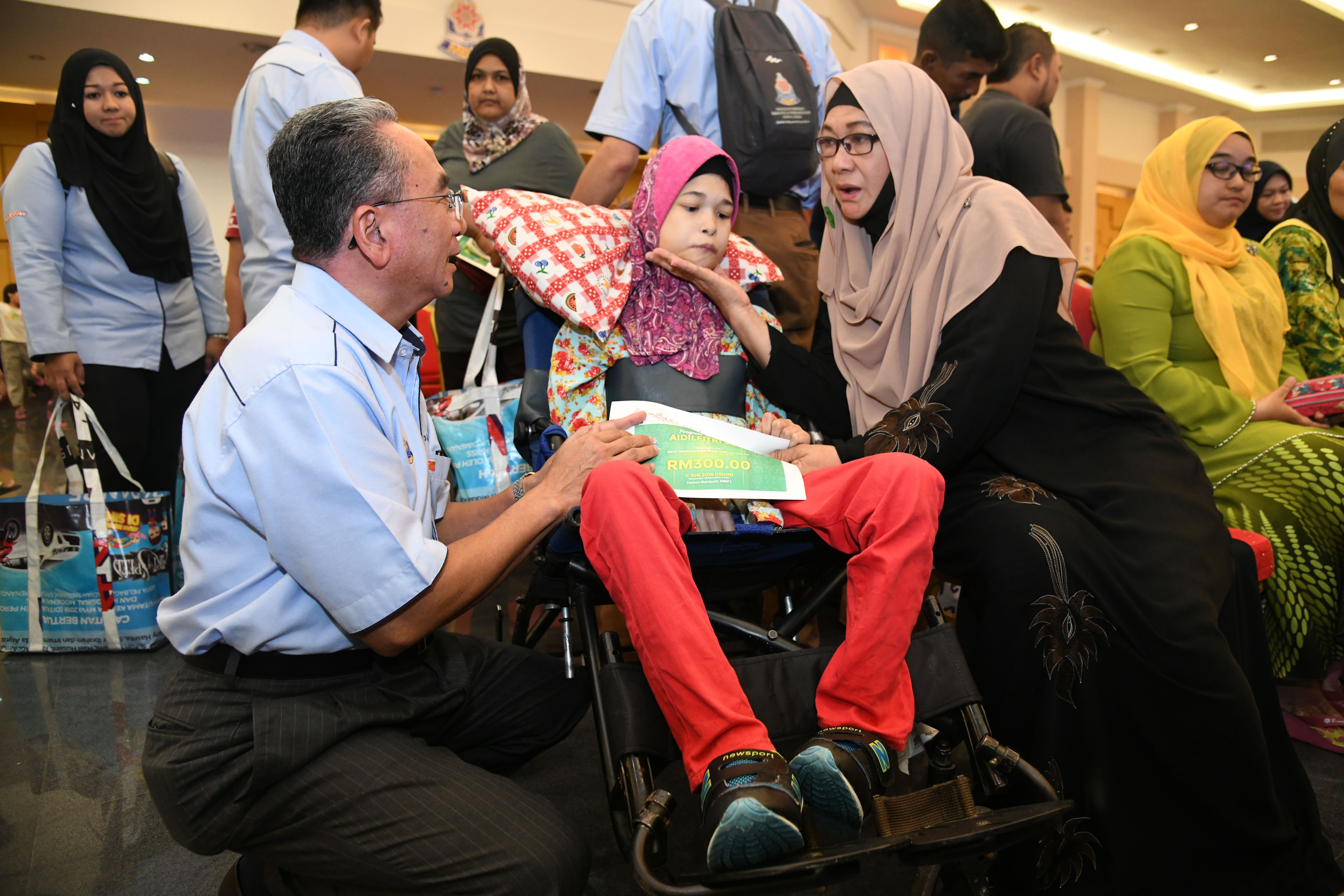 மாற்றுத் திறனாளிகளுக்கான 500 வெள்ளி உதவித் தொகைக்கு  4,264 பேர் விண்ணப்பம்