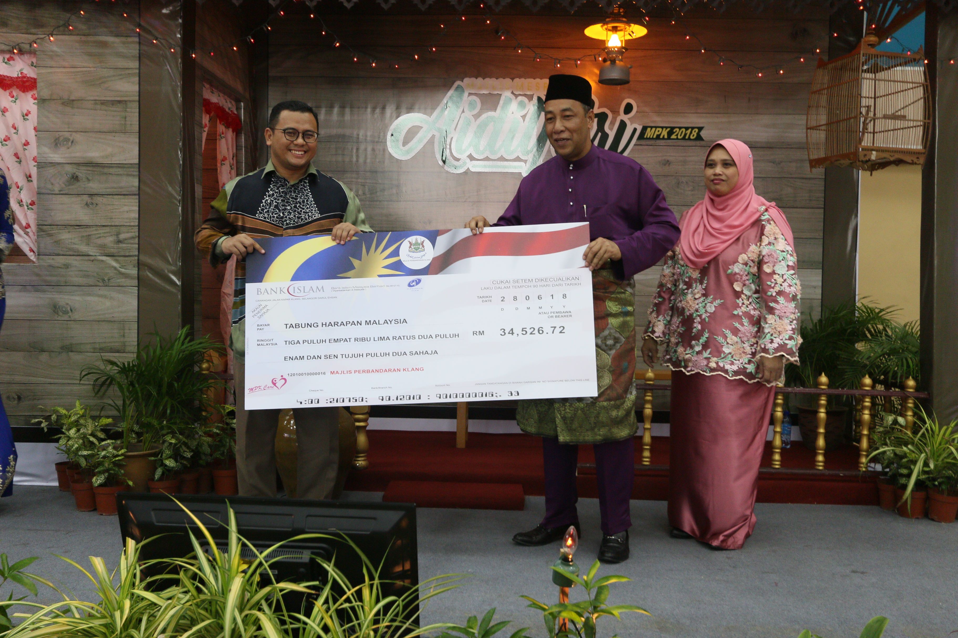 MPK sumbang Tabung Harapan Malaysia