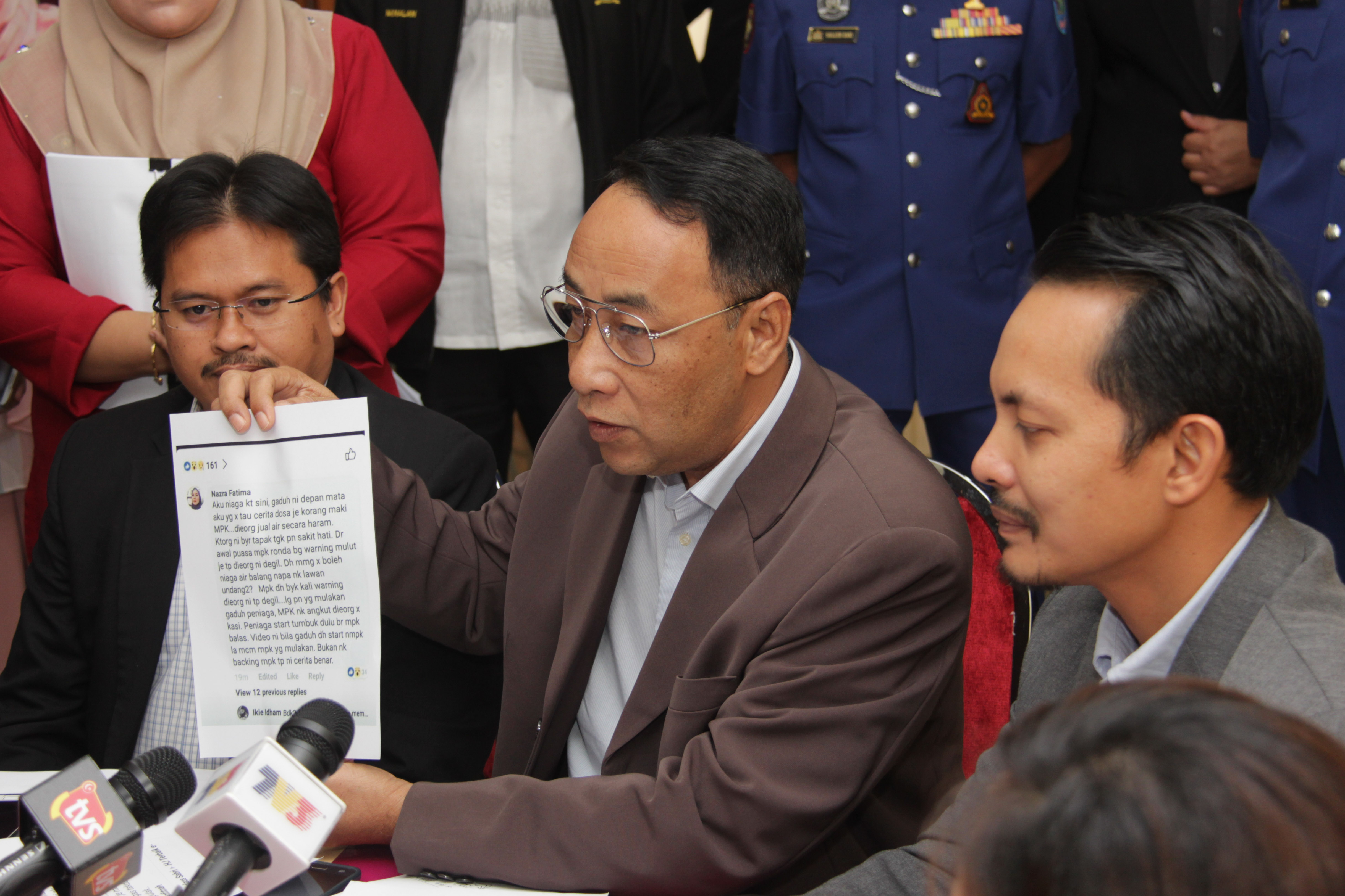 MPK nafi berkasar dengan peniaga