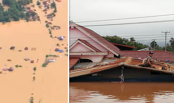 Empangan di Laos runtuh: Ratusan hilang, enam kampung tenggelam