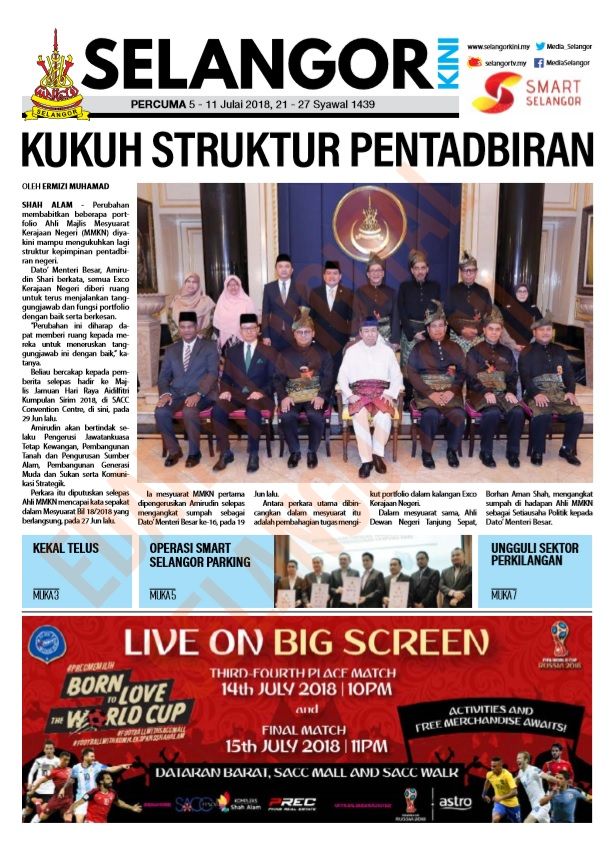 SelangorKini 5 - 11 Julai 2018